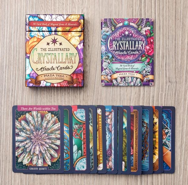 Produktbild: Illustrated Crystallary Oracle Cards