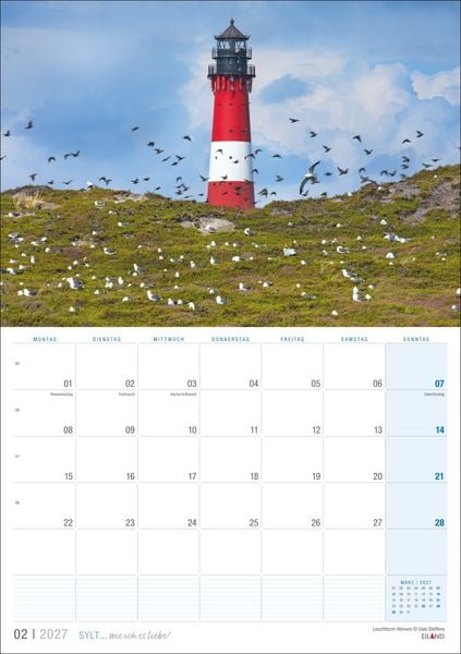 Produktbild: Sylt &hellip; wie ich es liebe Kalender 2027