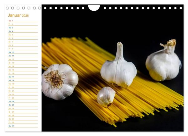 Produktbild: Pasta (Wandkalender 2026 DIN A4 quer), CALVENDO Monatskalender