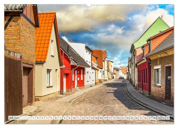 Produktbild: Grimmen Impressionen (hochwertiger Premium Wandkalender 2026 DIN A2 quer), Kunstdruck in Hochglanz