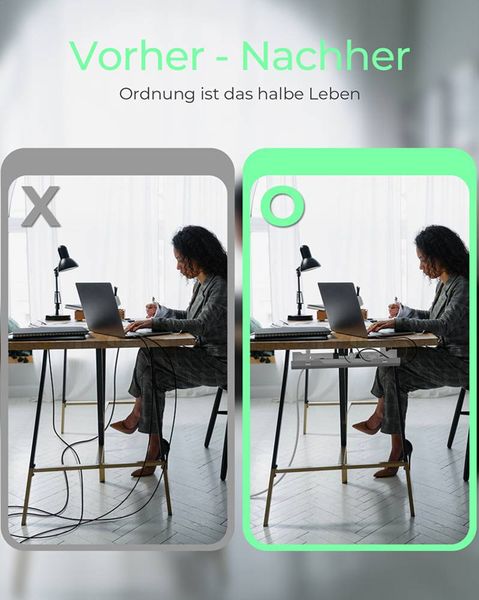 Produktbild: ICY BOX Kabelkanal Wei&szlig; (B x H x T) 125 x 90 x 610mm 1 St. IB-EWA100W-CM