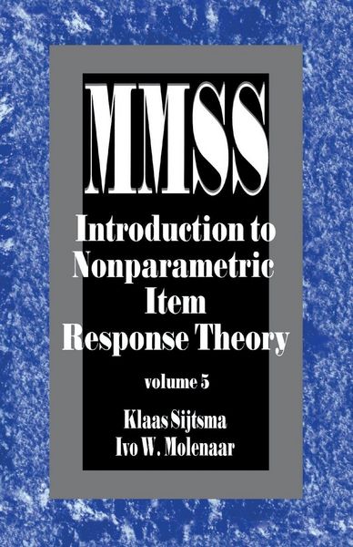 Produktbild: Introduction to Nonparametric Item Response Theory