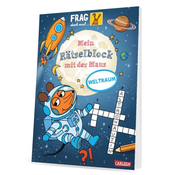 Produktbild: Frag doch mal ... die Maus: Mein R&auml;tselblock mit der Maus - Weltraum