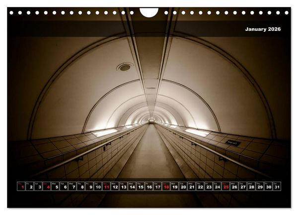 Produktbild: More London Underground 2026 (Wall Calendar 2026 DIN A4 landscape), CALVENDO 12 Month Wall Calendar