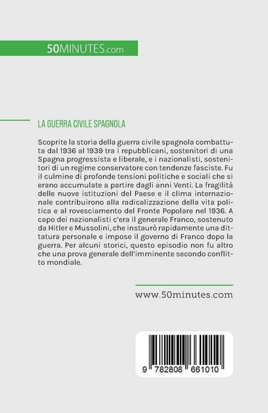 Produktbild: La guerra civile spagnola