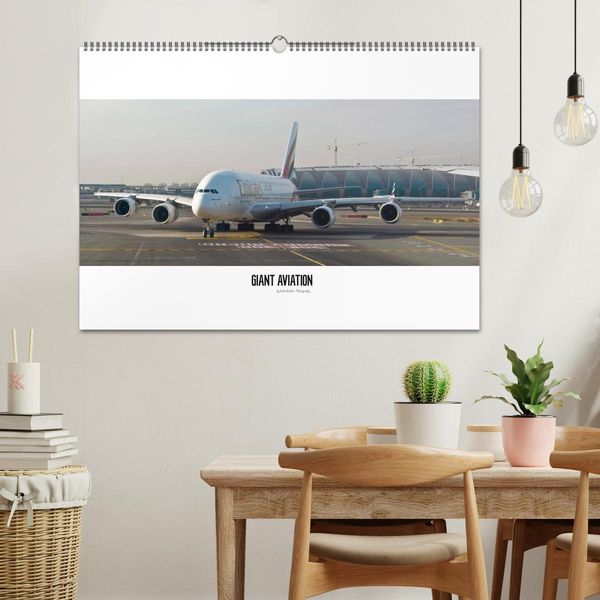 Produktbild: Giant Aviation - Verkehrsluftfahrt (Wandkalender 2026 DIN A2 quer), CALVENDO Monatskalender