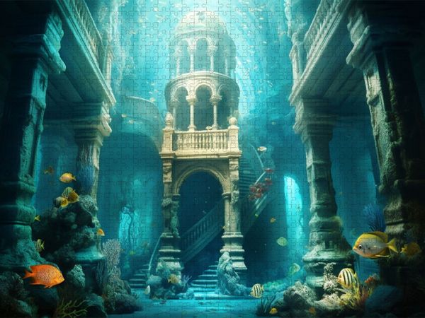 Produktbild: CALVENDO Puzzle Ein Motiv aus dem Kalender "Am Grunde des Meeres" | 2000 Teile Lege-Gr&ouml;&szlig;e 90x67cm Foto-Puzzle f&uuml;r gl&uuml;ckliche Stunden