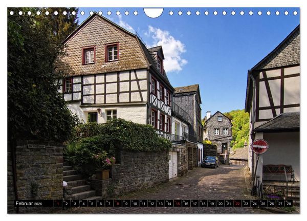 Produktbild: Stadtansichten, Monschau die Altstadt (Wandkalender 2026 DIN A4 quer), CALVENDO Monatskalender