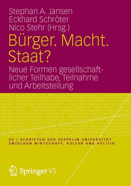 Produktbild: B&uuml;rger. Macht. Staat?