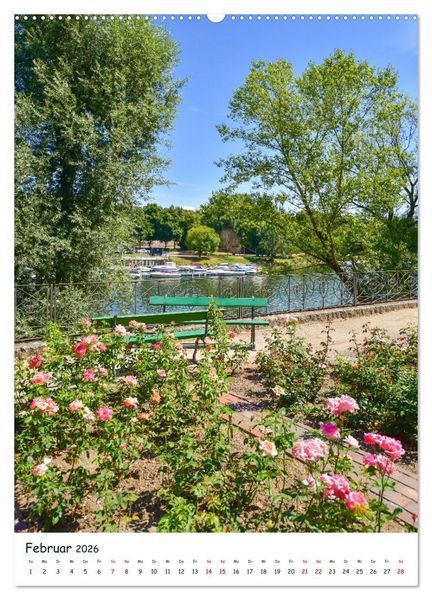 Produktbild: Regensburg G&auml;rten und Stadtparks (Wandkalender 2026 DIN A2 hoch), CALVENDO Monatskalender