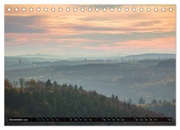 Produktbild: Die westliche Eifel (Tischkalender 2026 DIN A5 quer), CALVENDO Monatskalender