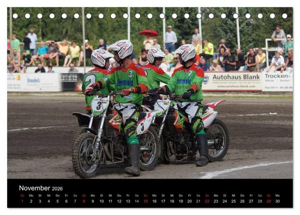 Produktbild: Motorsport: Motoball (Tischkalender 2026 DIN A5 quer), CALVENDO Monatskalender
