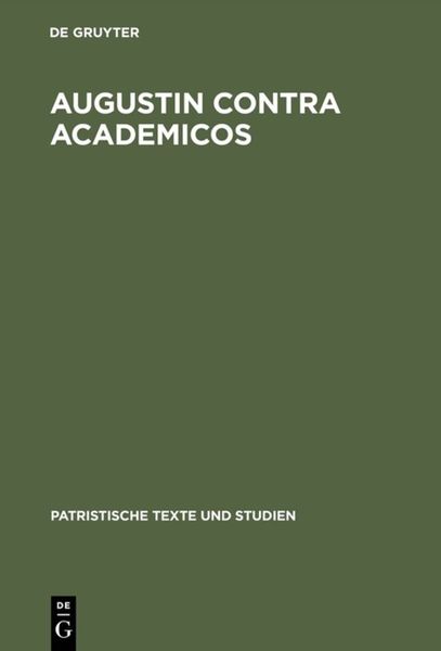 Produktbild: Augustin contra Academicos
