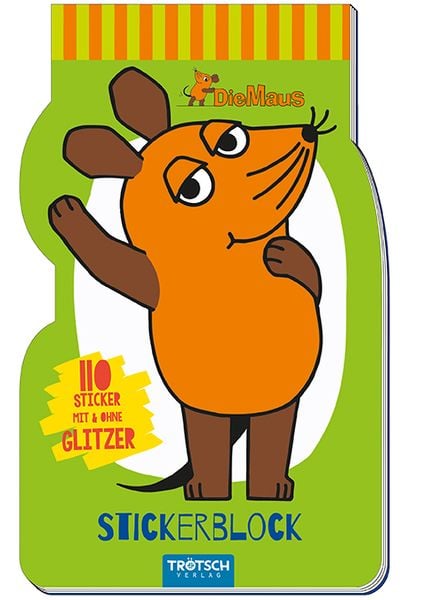 Produktbild: Tr&ouml;tsch Die Maus Stickerblock