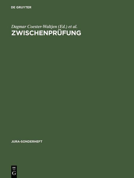 Produktbild: Zwischenpr&uuml;fung