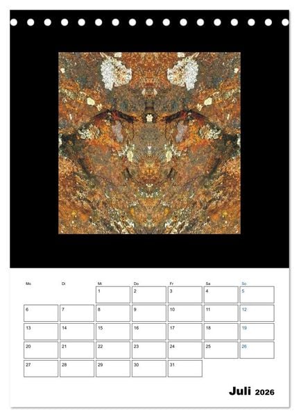 Produktbild: Nature's Faces (Tischkalender 2026 DIN A5 hoch), CALVENDO Monatskalender