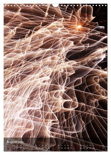 Produktbild: FEUERWERK - Lichtspiele (Wandkalender 2026 DIN A3 hoch), CALVENDO Monatskalender