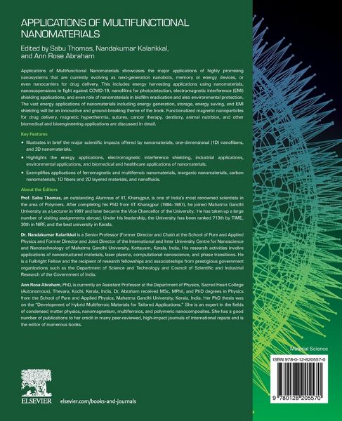 Produktbild: Applications of Multifunctional Nanomaterials