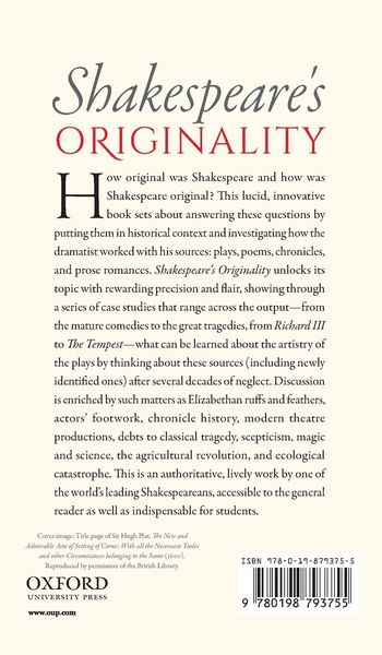 Produktbild: Shakespeare's Originality