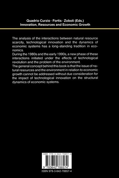 Produktbild: Innovation, Resources and Economic Growth