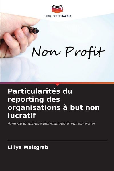 Produktbild: Particularit&eacute;s du reporting des organisations &agrave; but non lucratif