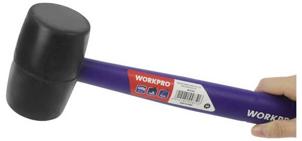 Produktbild: WorkPro WP241041 Gummihammer 450g 1St.
