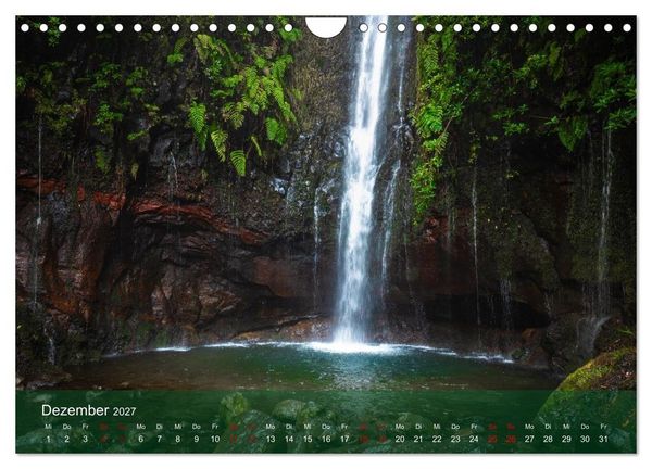 Produktbild: Madeira - Insel der Kontraste (Wandkalender 2027 DIN A4 quer), CALVENDO Monatskalender