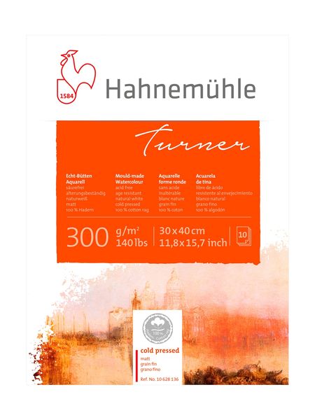 Produktbild: Hahnem&uuml;hle Papier Turner, 30 x 40 cm, 300 g/m&sup2;