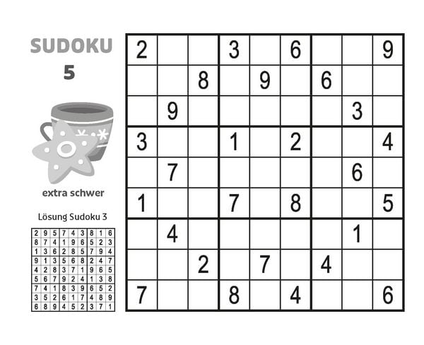 Produktbild: Pocket-Buch Weihnachtsausgabe Sudoku
