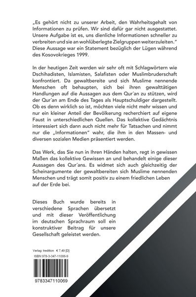 Produktbild: &Uuml;ber die Propaganda der Begriffe "Terror" und "Dschihad"