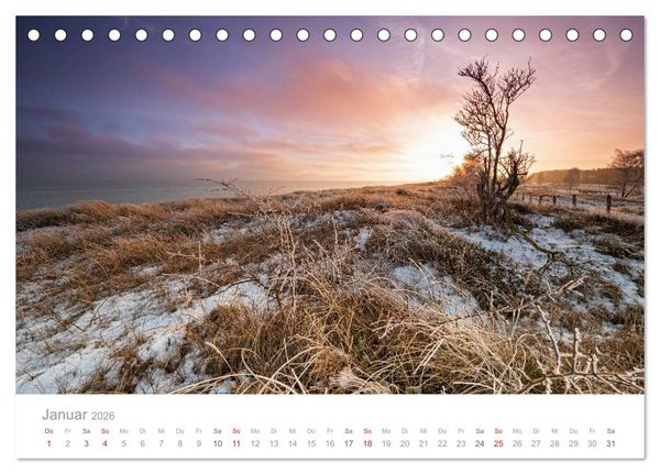 Produktbild: Lichtreise durch Schleswig-Holstein (Tischkalender 2026 DIN A5 quer), CALVENDO Monatskalender