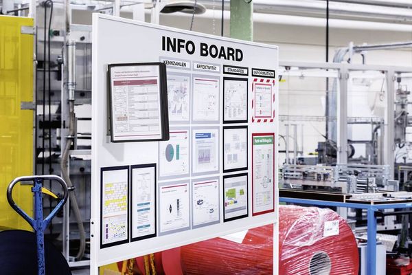 Produktbild: DURABLE Sichttafelsystem Vario&reg; Magnetic Wall 5