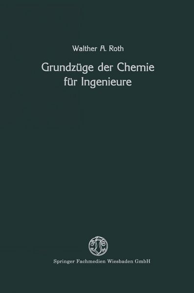 Produktbild: Grundz&uuml;ge der Chemie f&uuml;r Ingenieure