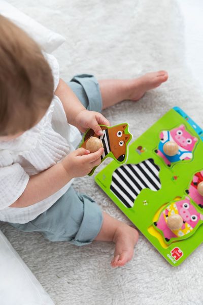 Produktbild: GOULA Die 3 kleinen Schweinchen-Puzzle