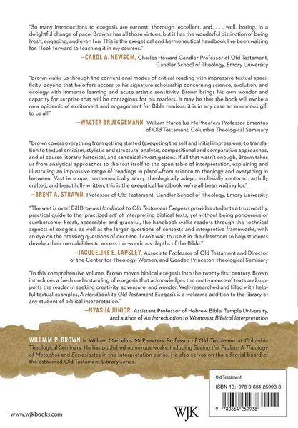 Produktbild: A Handbook to Old Testament Exegesis