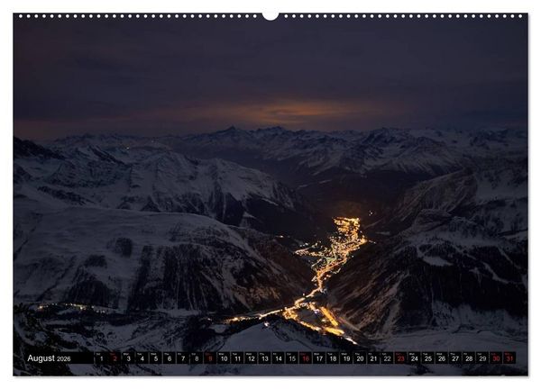 Produktbild: Magical Night Skies (High Quality Premium Wall Calendar 2026 DIN A2 landscape),CALVENDO 12 Month Wall Calendar
