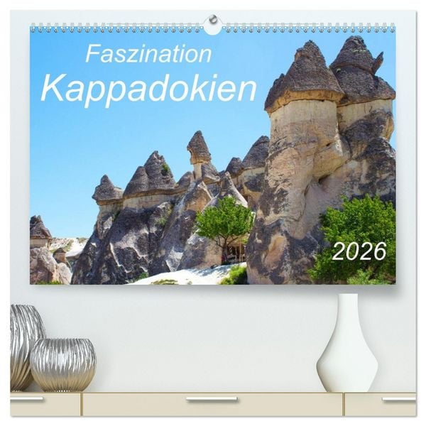 Faszination Kappadokien (hochwertiger Premium Wandkalender 2026 DIN A2 quer), Kunstdruck in Hochglanz