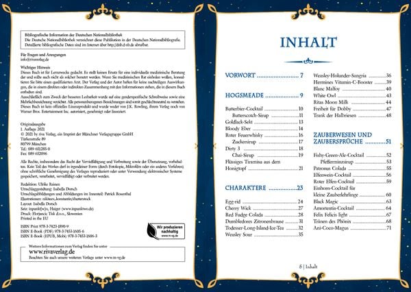 Produktbild: Das Cocktailbuch f&uuml;r Potter-Fans