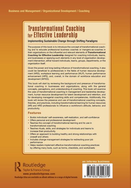 Produktbild: Transformational Coaching for Effective Leadership