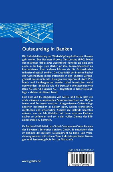 Produktbild: Outsourcing in Banken
