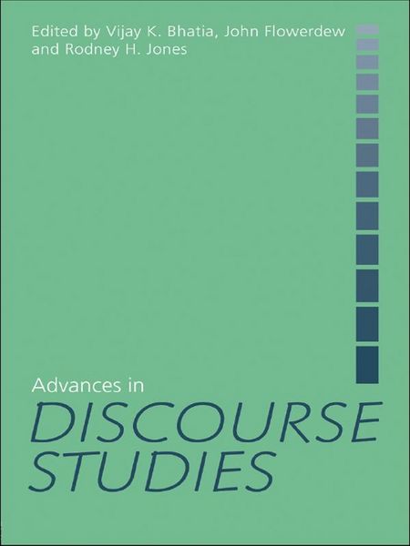 Produktbild: Advances in Discourse Studies
