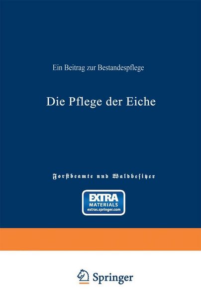 Produktbild: Die Pflege der Eiche
