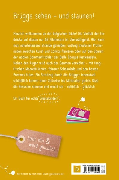 Produktbild: Gl&uuml;cksorte an der belgischen K&uuml;ste. Mit Br&uuml;gge