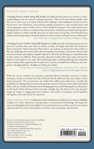 Produktbild: Developing Preservice Problem-Solving Skills through Case Studies