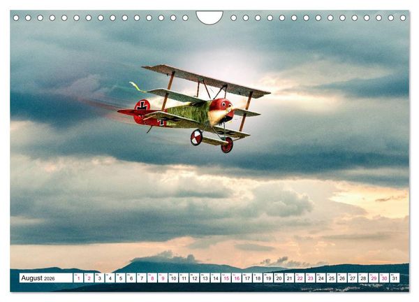 Produktbild: Modellflug in Szene gesetzt (Wandkalender 2026 DIN A4 quer), CALVENDO Monatskalender