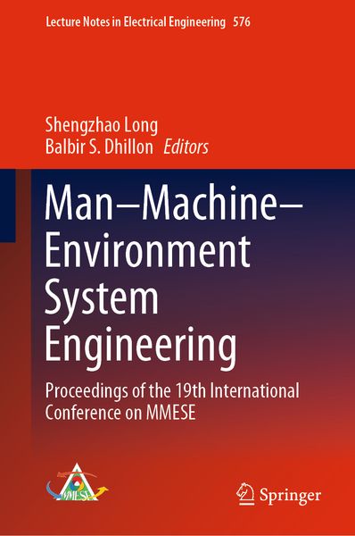 Produktbild: Man&ndash;Machine&ndash;Environment System Engineering