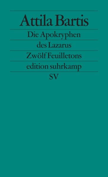 Produktbild: Die Apokryphen des Lazarus
