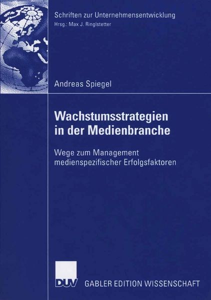 Produktbild: Wachstumsstrategien in der Medienbranche