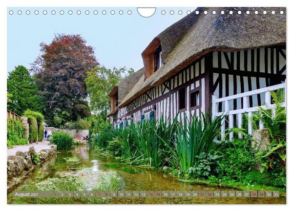 Produktbild: Normandie. Poesie in Frankreichs Norden (Wandkalender 2027 DIN A4 quer), CALVENDO Monatskalender