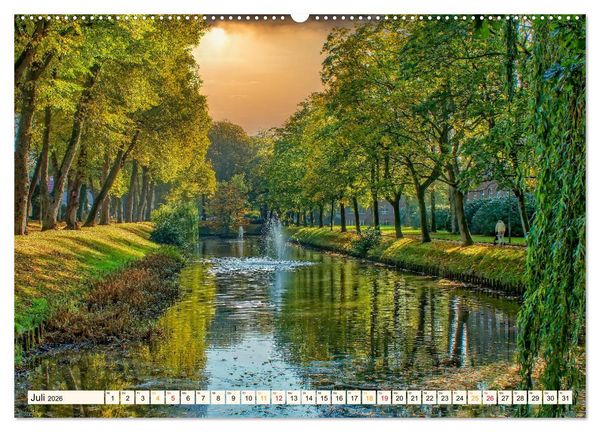 Produktbild: Reise durch Deutschland - Jever in Friesland (hochwertiger Premium Wandkalender 2026 DIN A2 quer), Kunstdruck in Hochglanz